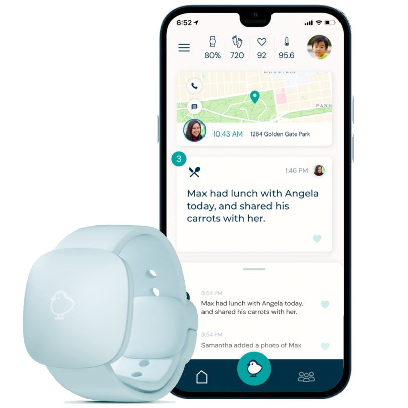 Littlebird wearable and app