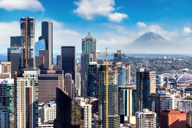buildings in seattle’s business district