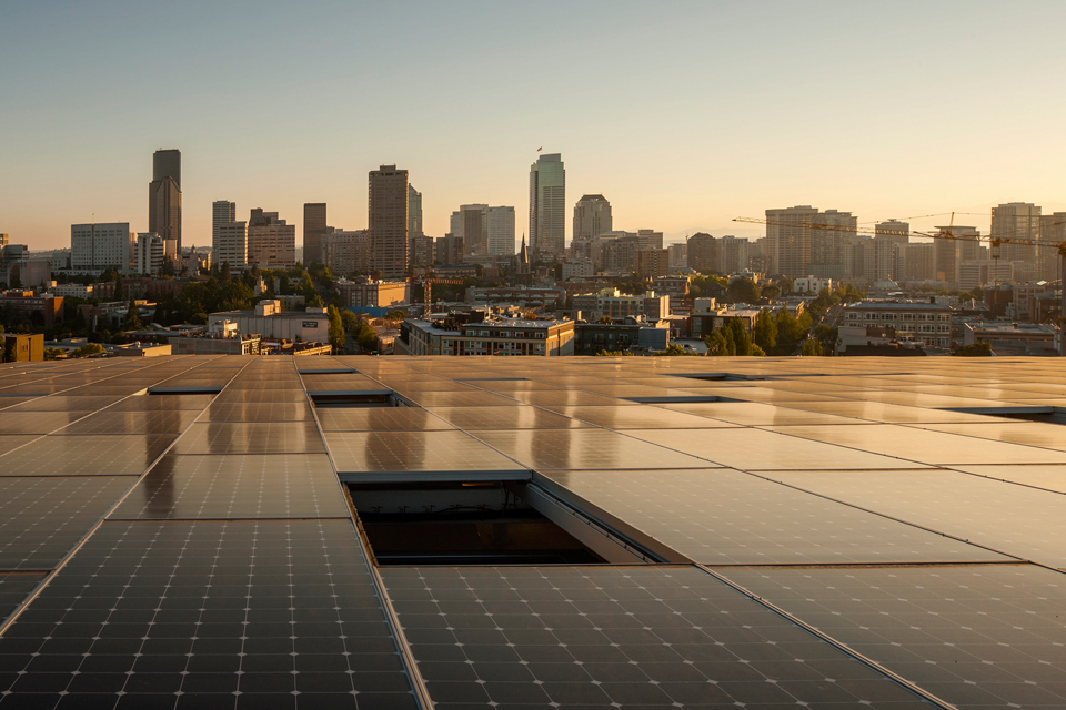 bullitt center coworking space solar rooftop