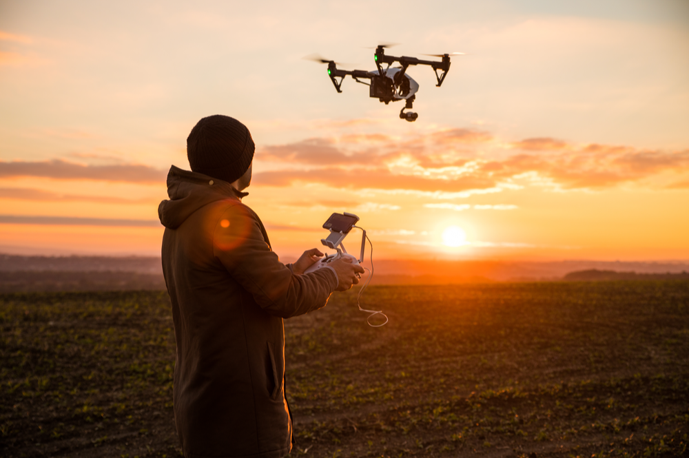 Drone Piloted Desert