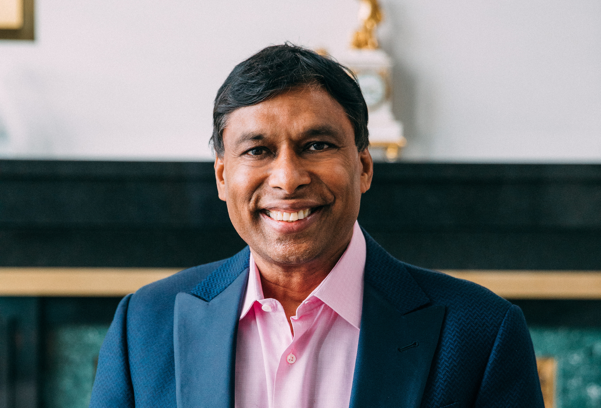 Naveen Jain, CEO and founder of Viome, poses for a photo