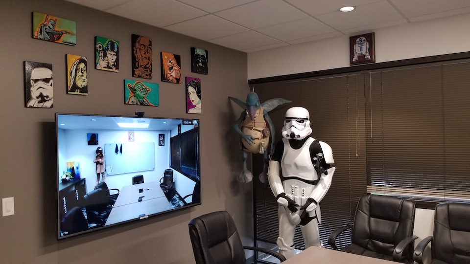 OfferUp's Star Wars-themed office