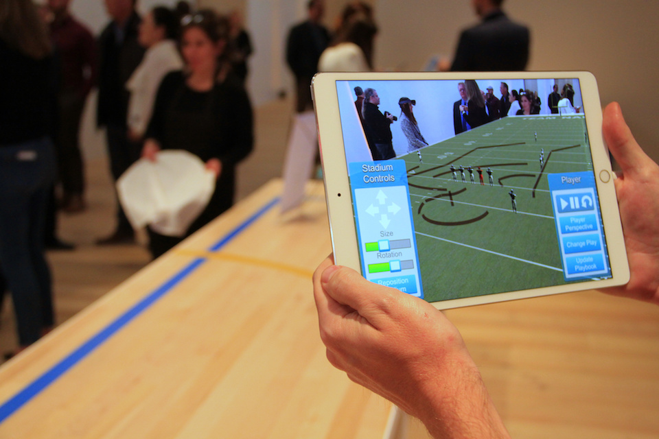 avanade football augmented reality