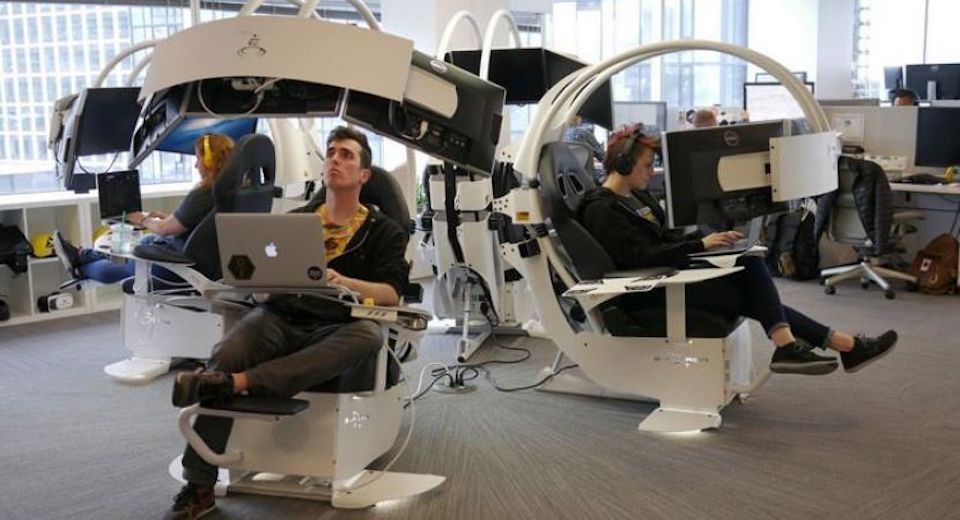 axon seattle office matrix chair