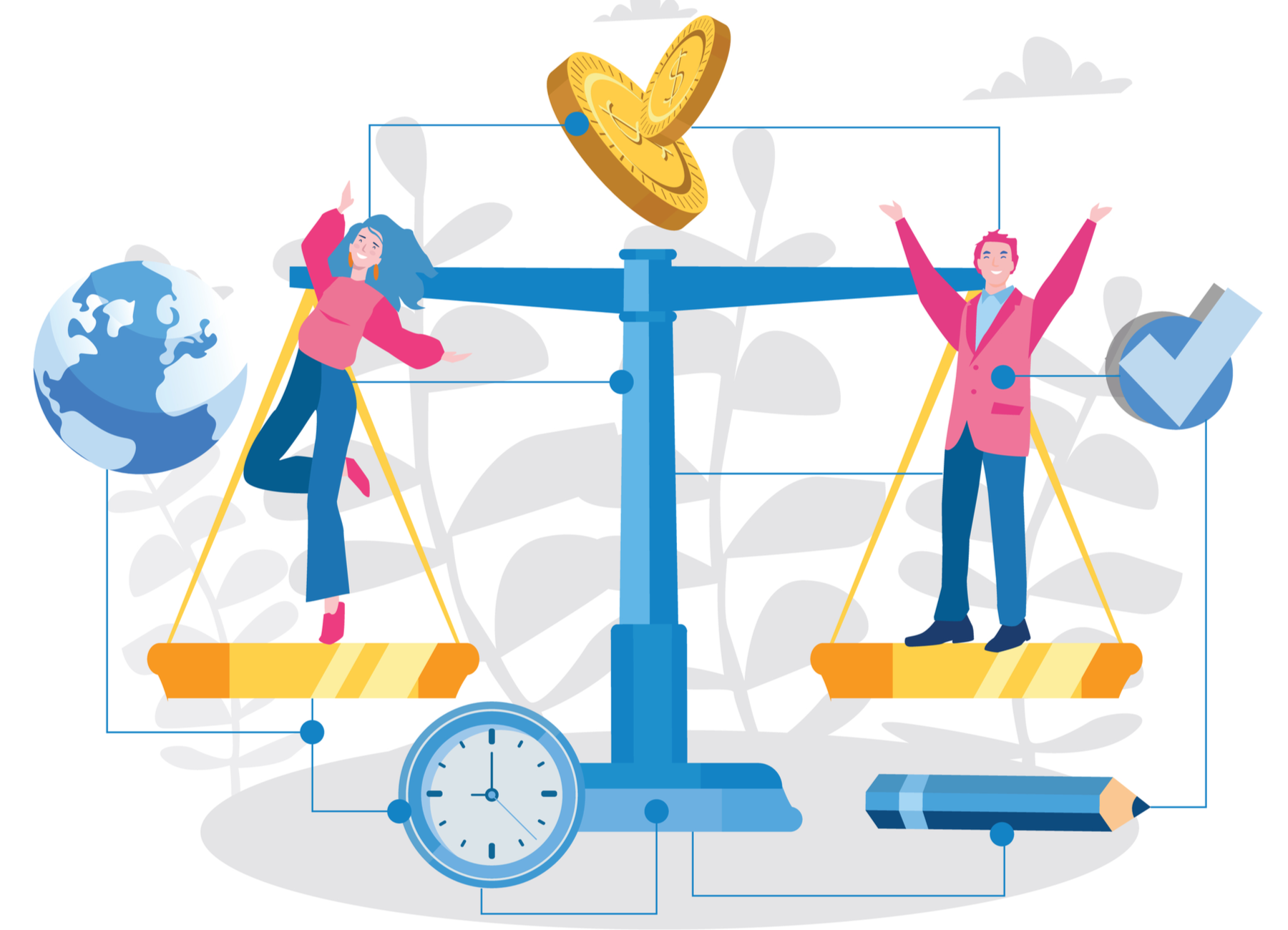 gender balance illustration