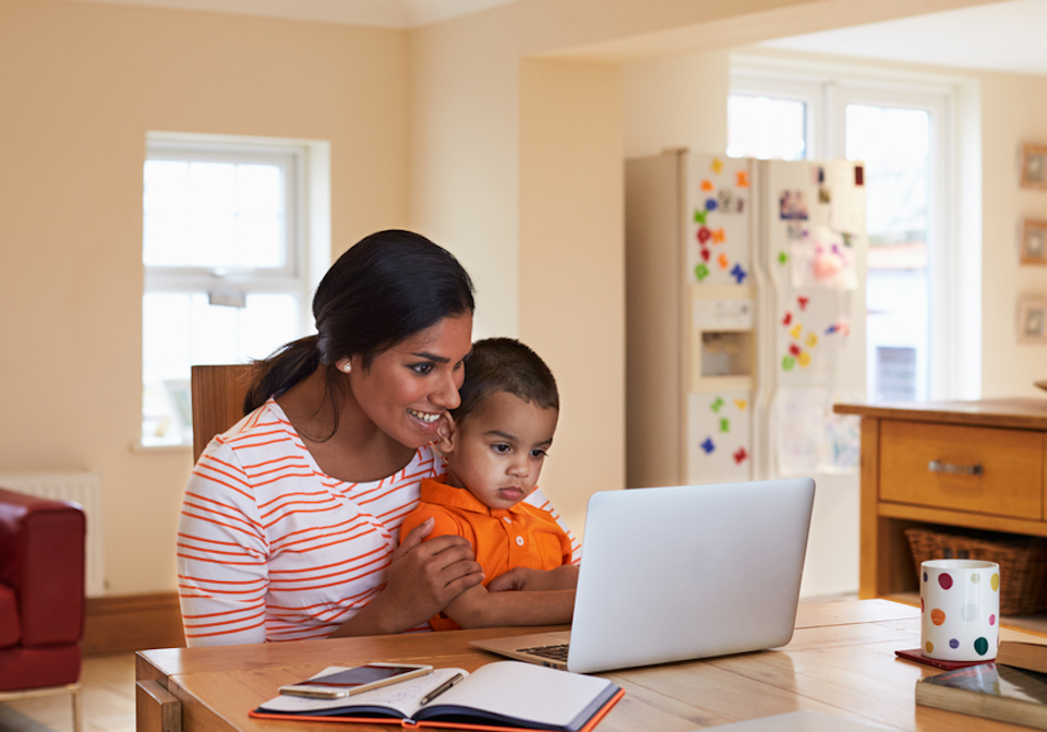 Payscale supporting parents while remote seattle
