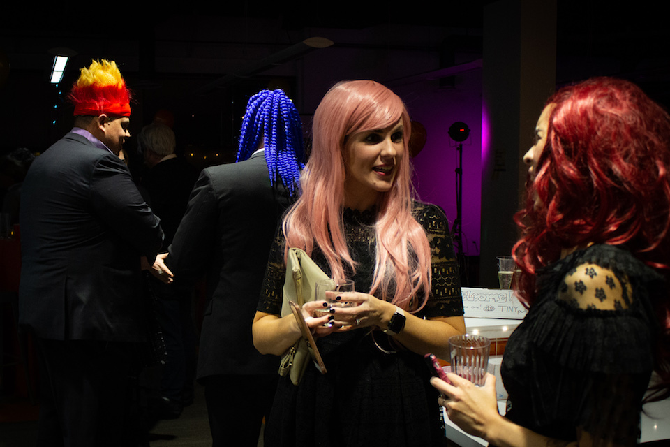 tinypulse holiday party wigs