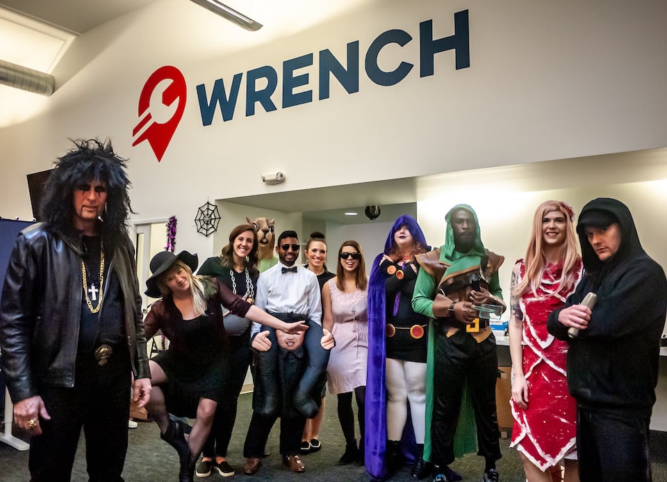 wrench 2018 halloween party